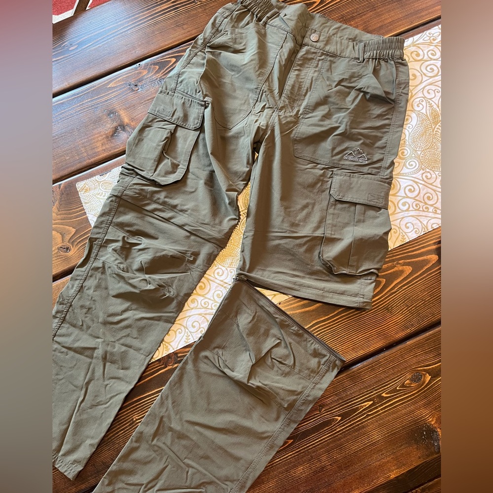 Men’s Camping Cargo Pants - Picture 3 of 4
